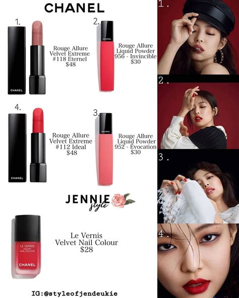 jennie chanel makeup|jennie makeup routine.